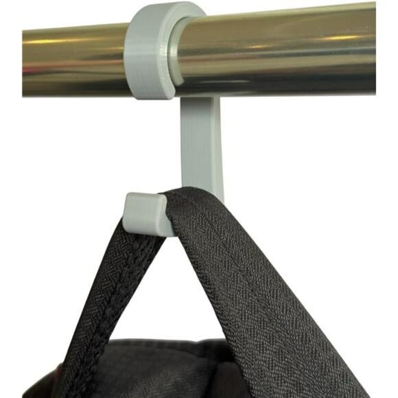 Closet organizer hooks heavy duty bag hanger purse belt scarf storage hooks set - Picture 6 of 7